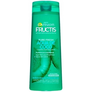 Fructis Champú Purificante Pure Fresh Agua de Coco